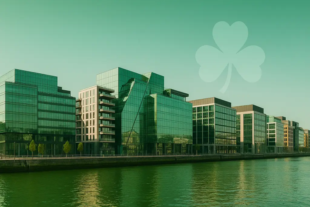 Ireland moderate tax and tech hub