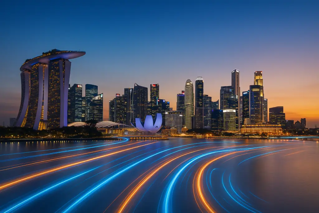 Singapore low-tax high-tech hub